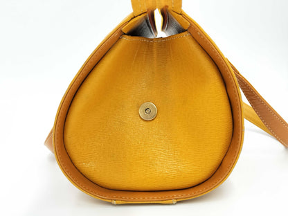 BURBERRY Yellow Handbag