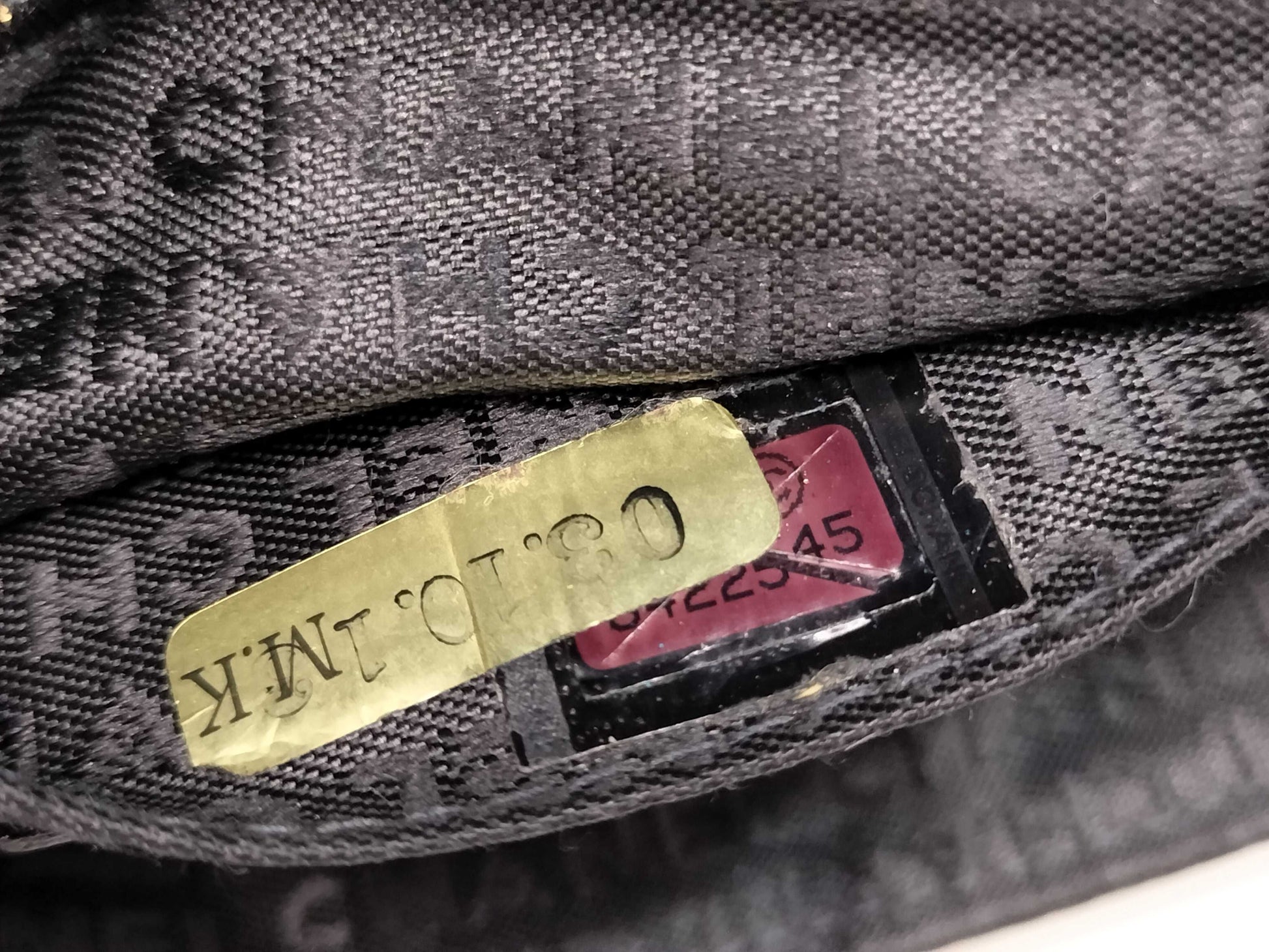 CHANEL Chocobar Satin Chain Shoulder Bag with Coco Mark, Black