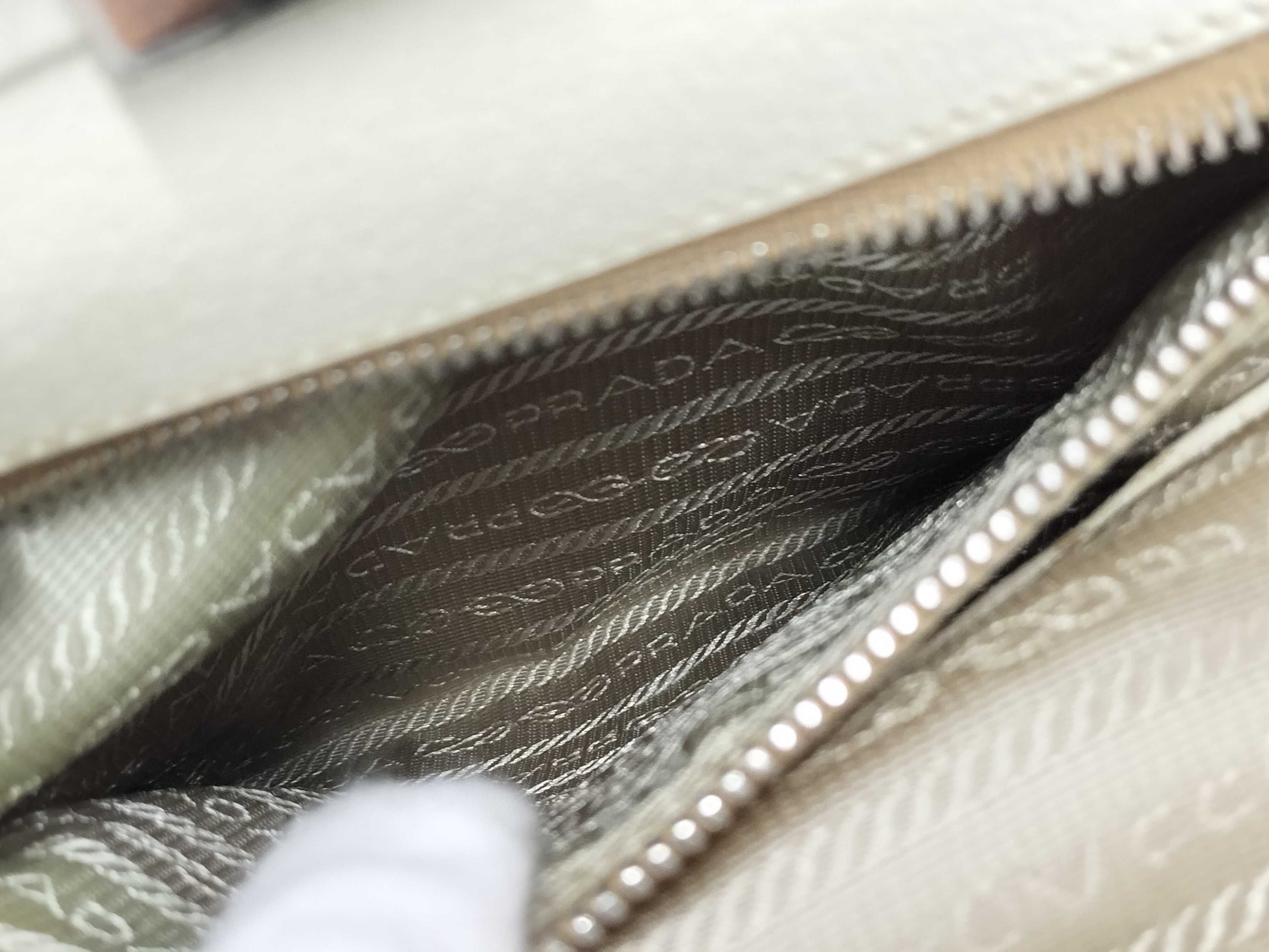 PRADA Prada handbag white handbag