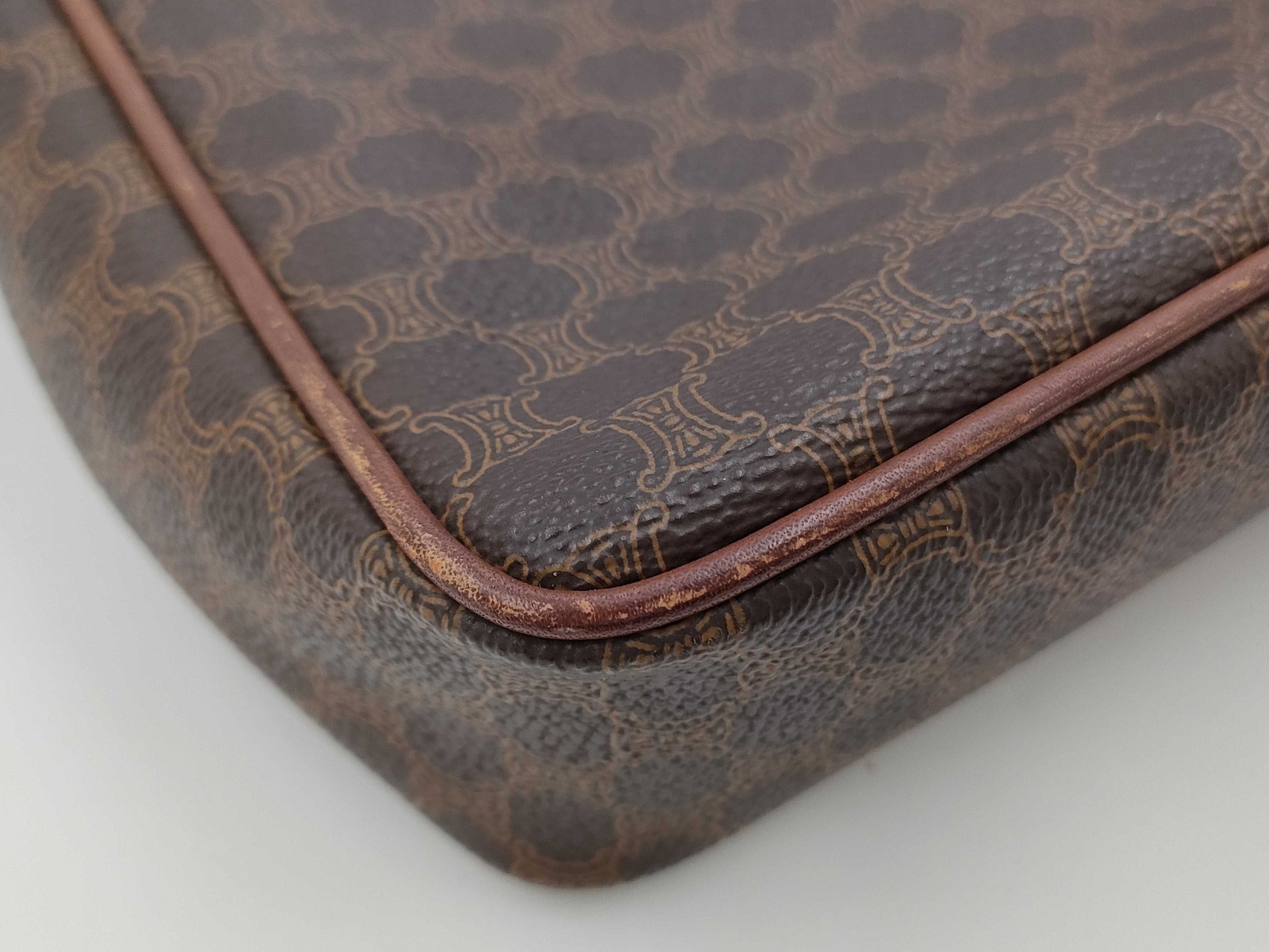 CELINE Macadam Shoulder Bag