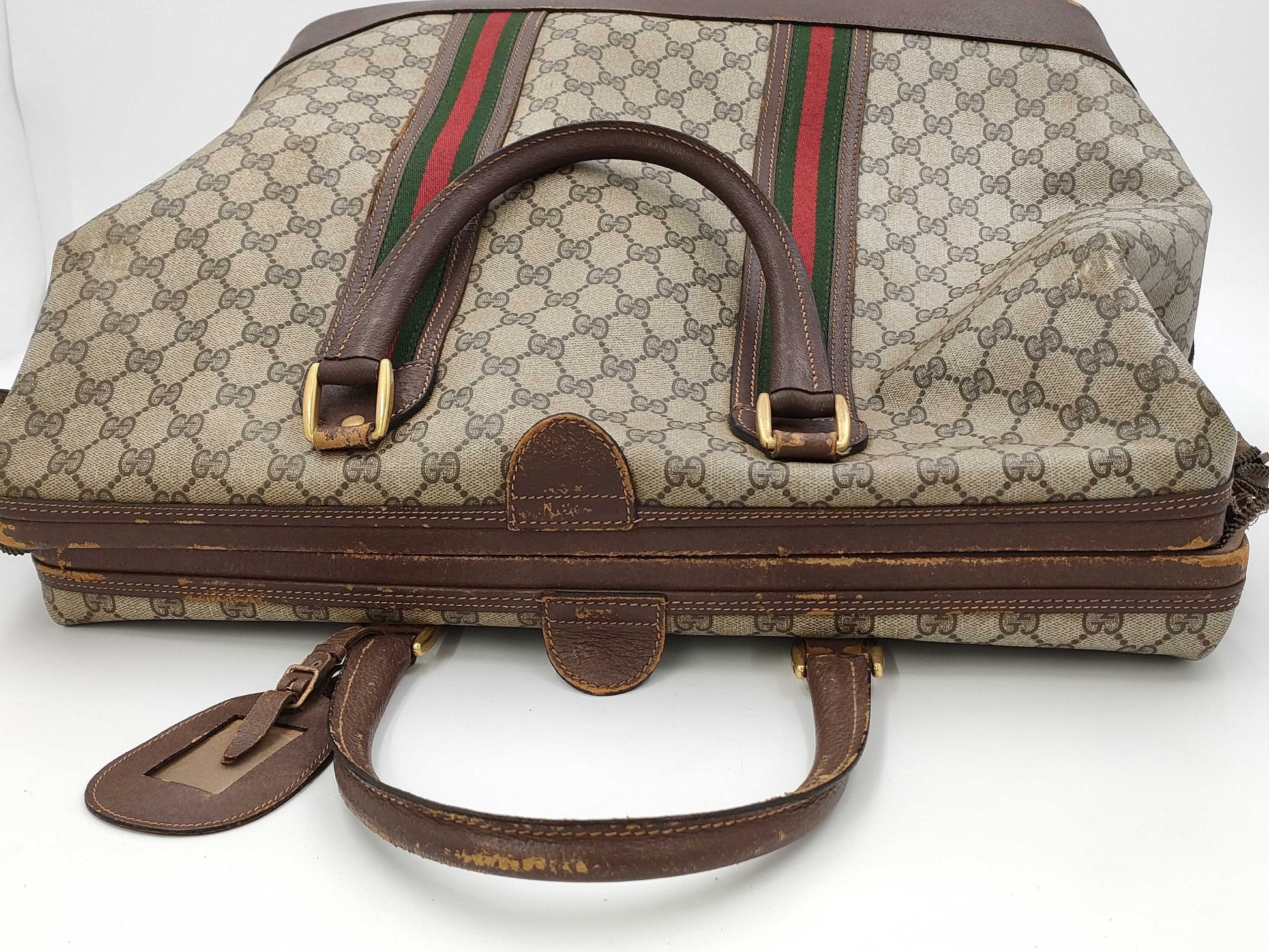 GUCCI Boston Bag GG Pattern Boston Bag