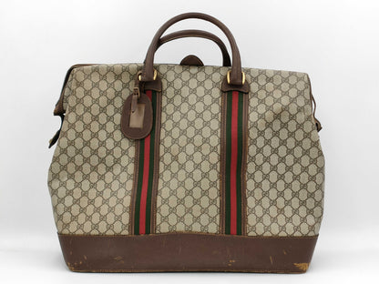 GUCCI Boston Bag GG Pattern Boston Bag