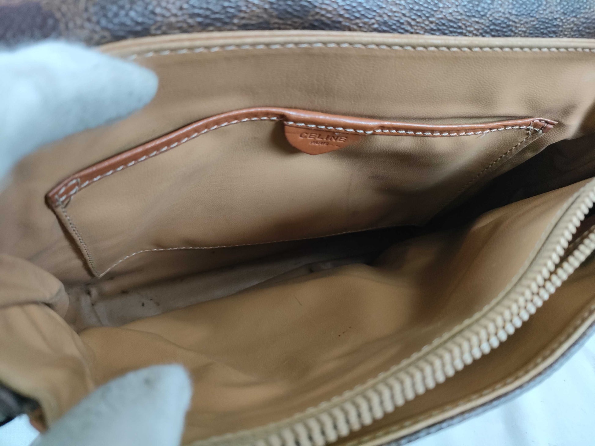CELINE Macadam shoulder bag