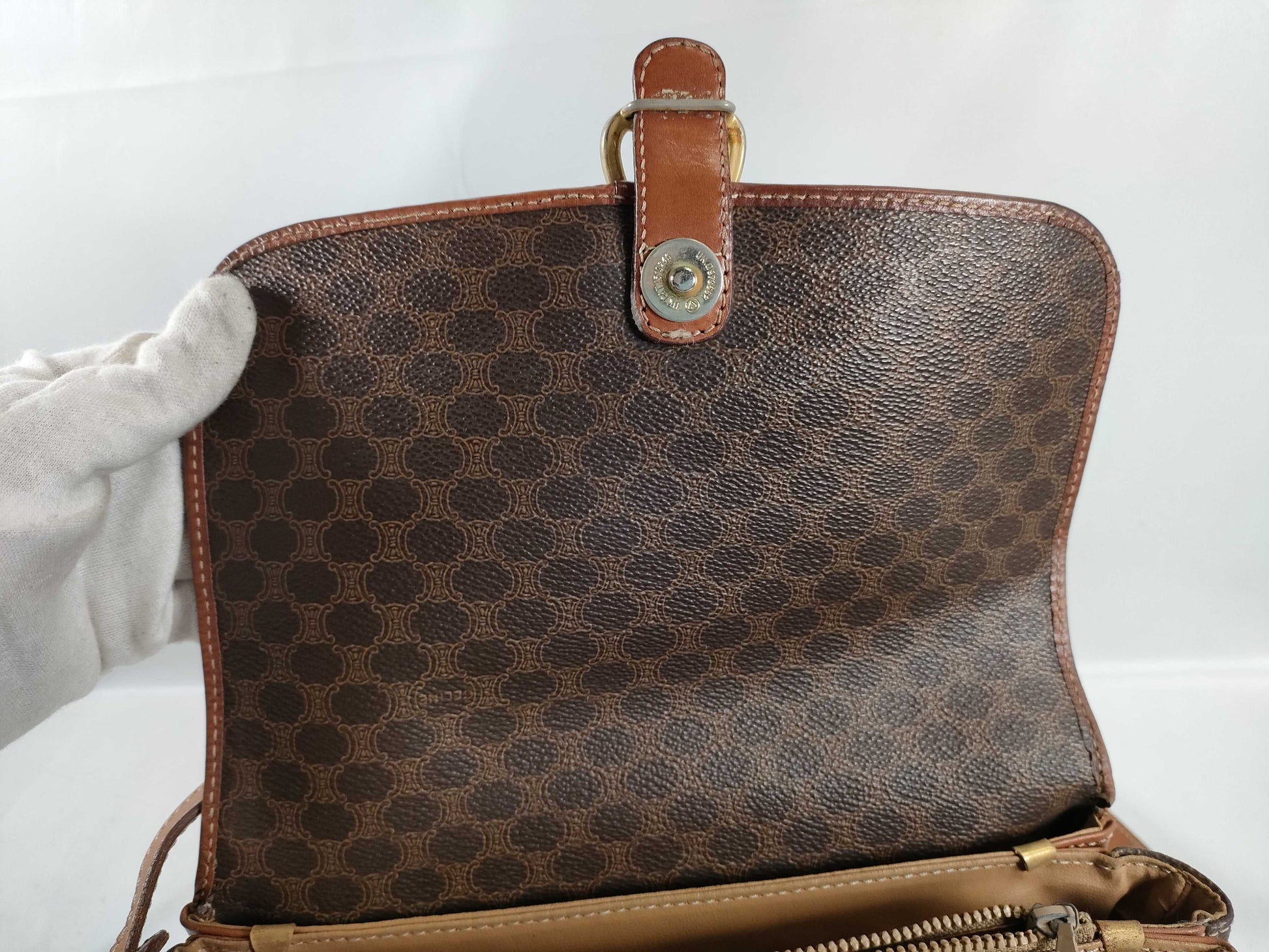 CELINE Macadam shoulder bag