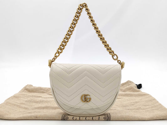 GUCCI Unused Marmont Quilted Handbag