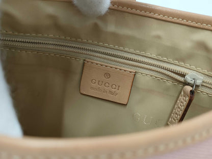 GUCCI GUCCI Shoulder Bag Jackie Pink Brown Suede Leather Women's Handbag