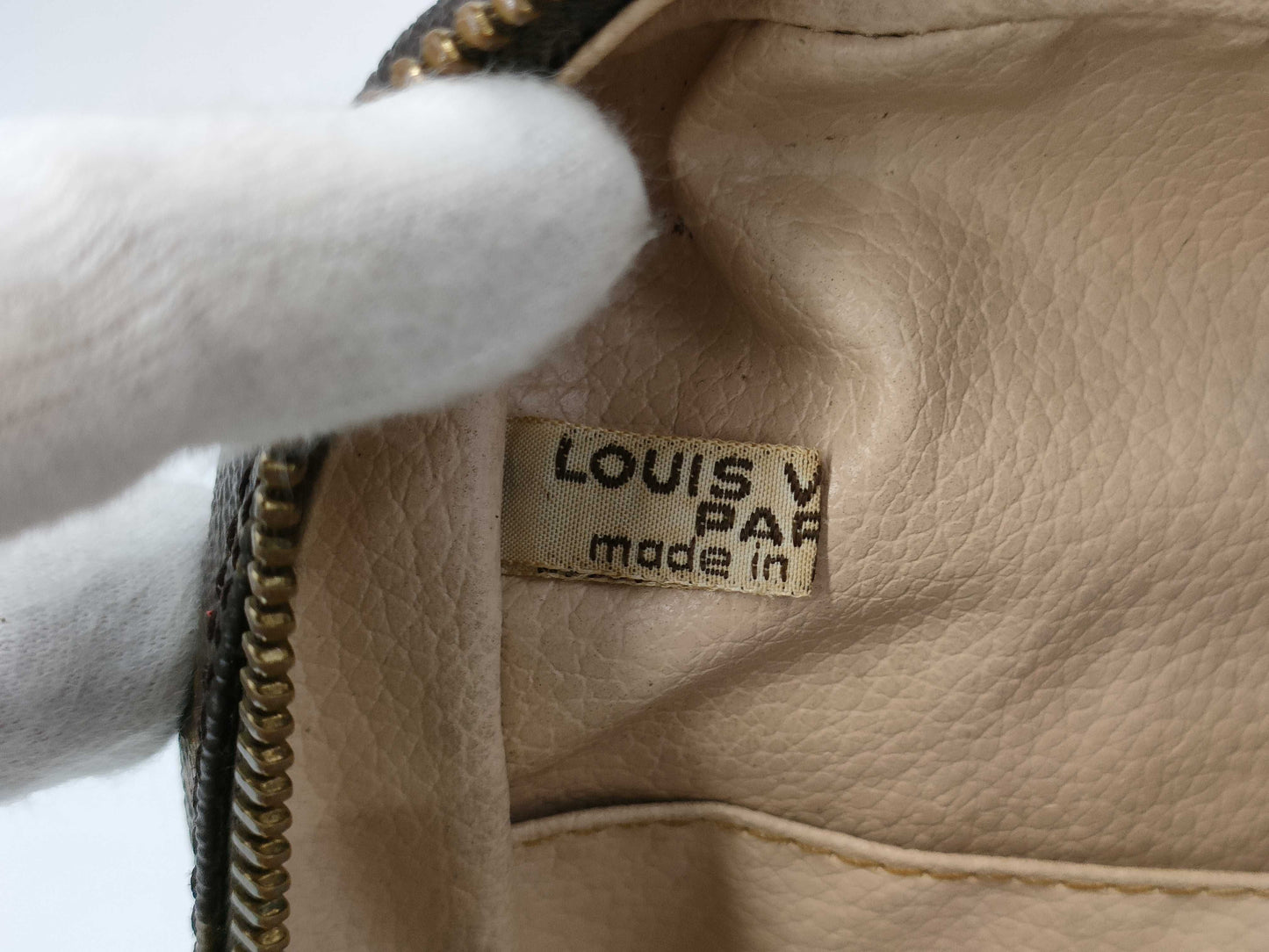 LOUIS VUITTON LV Monogram Truss Toilette Handbag Clutch Bag