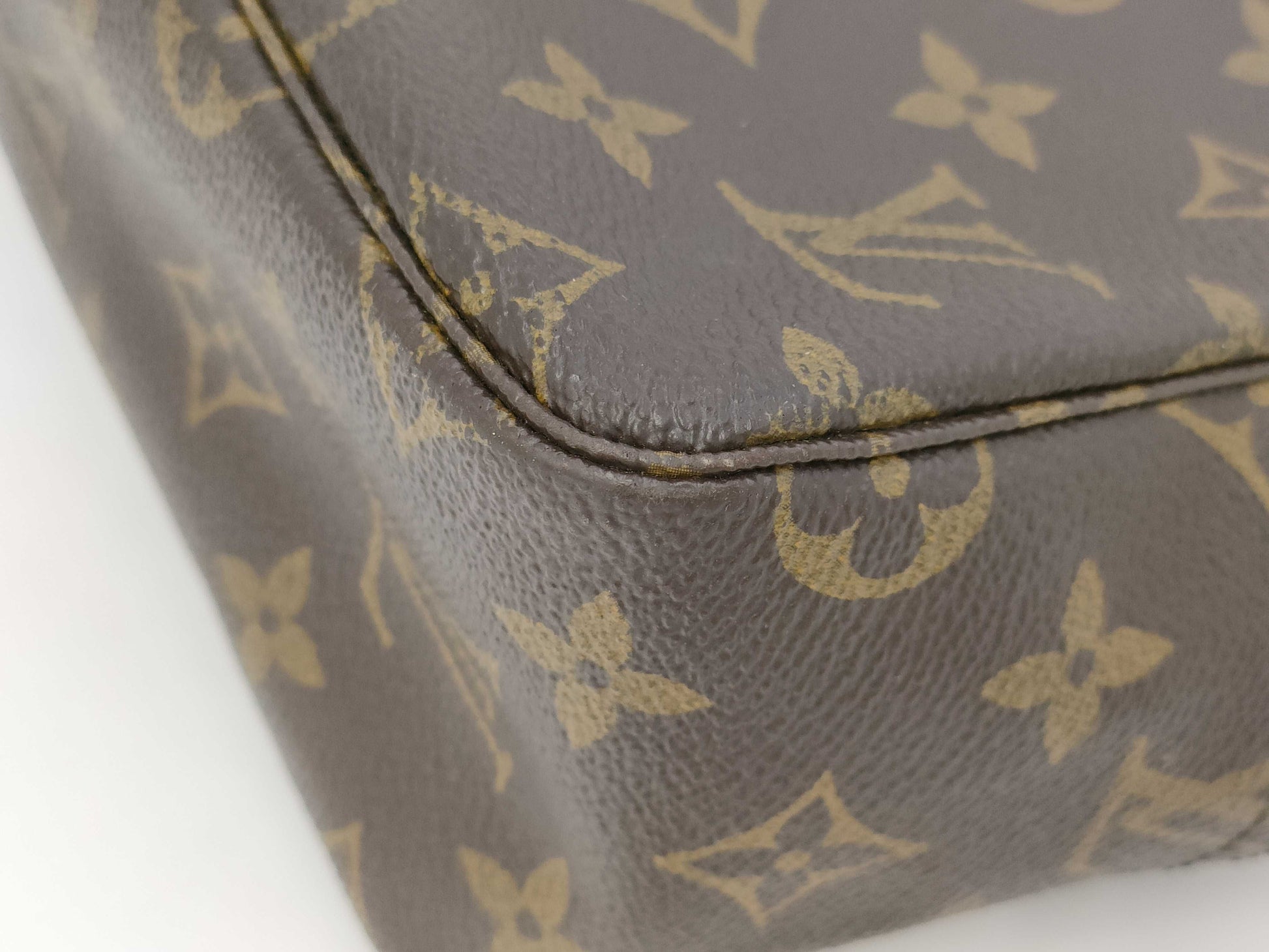 LOUIS VUITTON LV Monogram Truss Toilette Handbag Clutch Bag