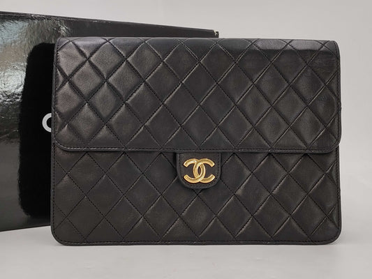 CHANEL CHANEL Black Desert Handbag Handbag