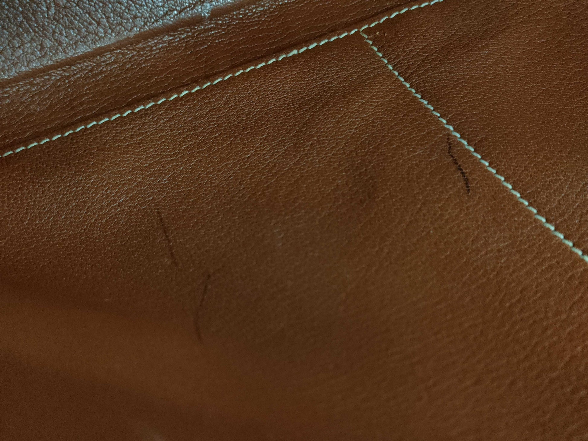 HERMES Kelly 35 Brown □D Gold Hardware Handbag