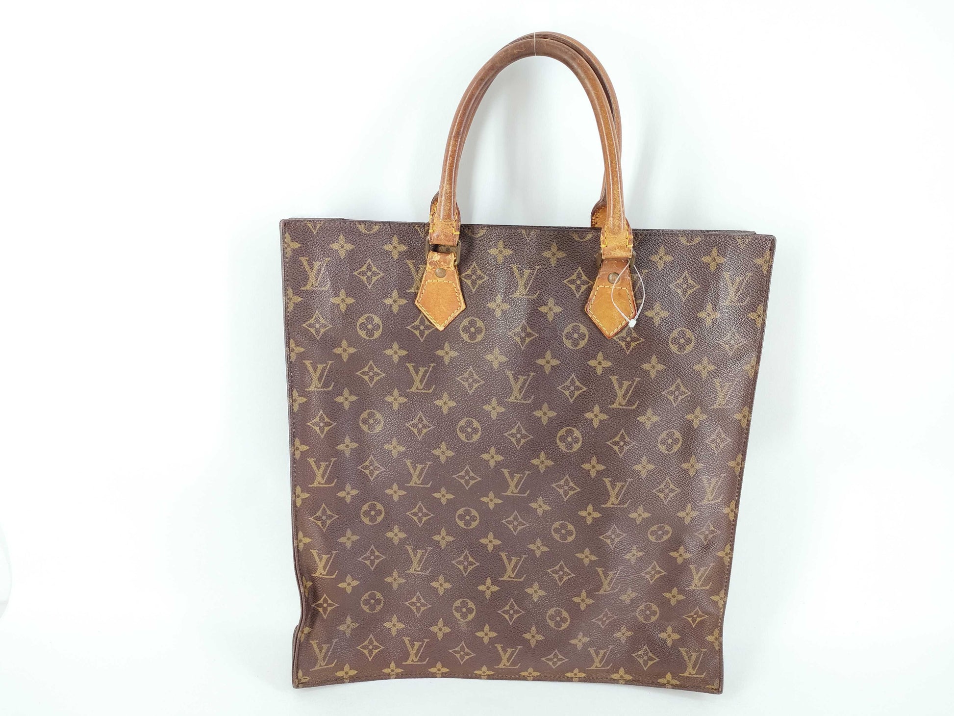 LOUIS VUITTON Monogram Louis Vuitton M51140 Sac Plat Tote Bag