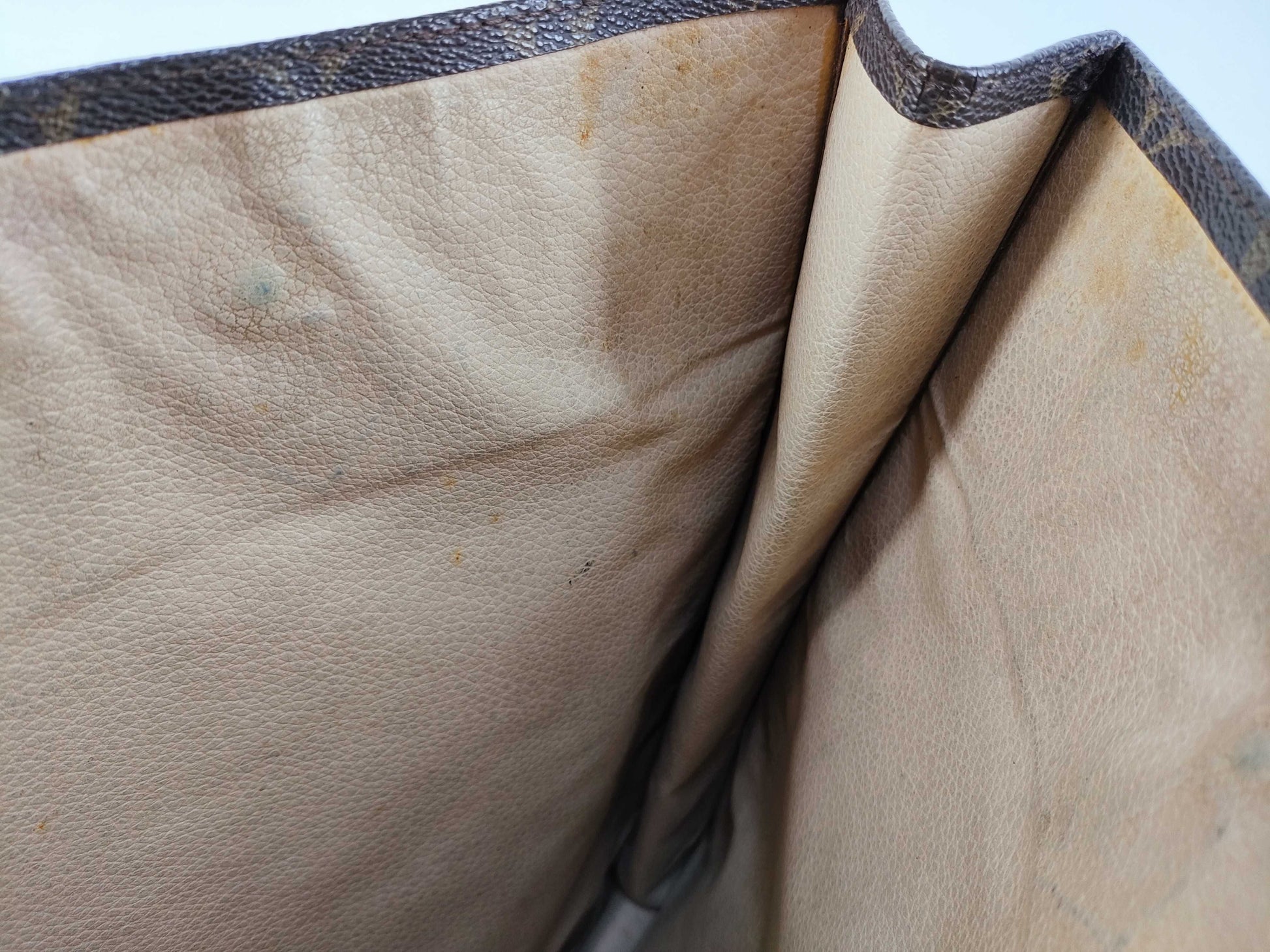 LOUIS VUITTON Monogram Louis Vuitton M51140 Sac Plat Tote Bag