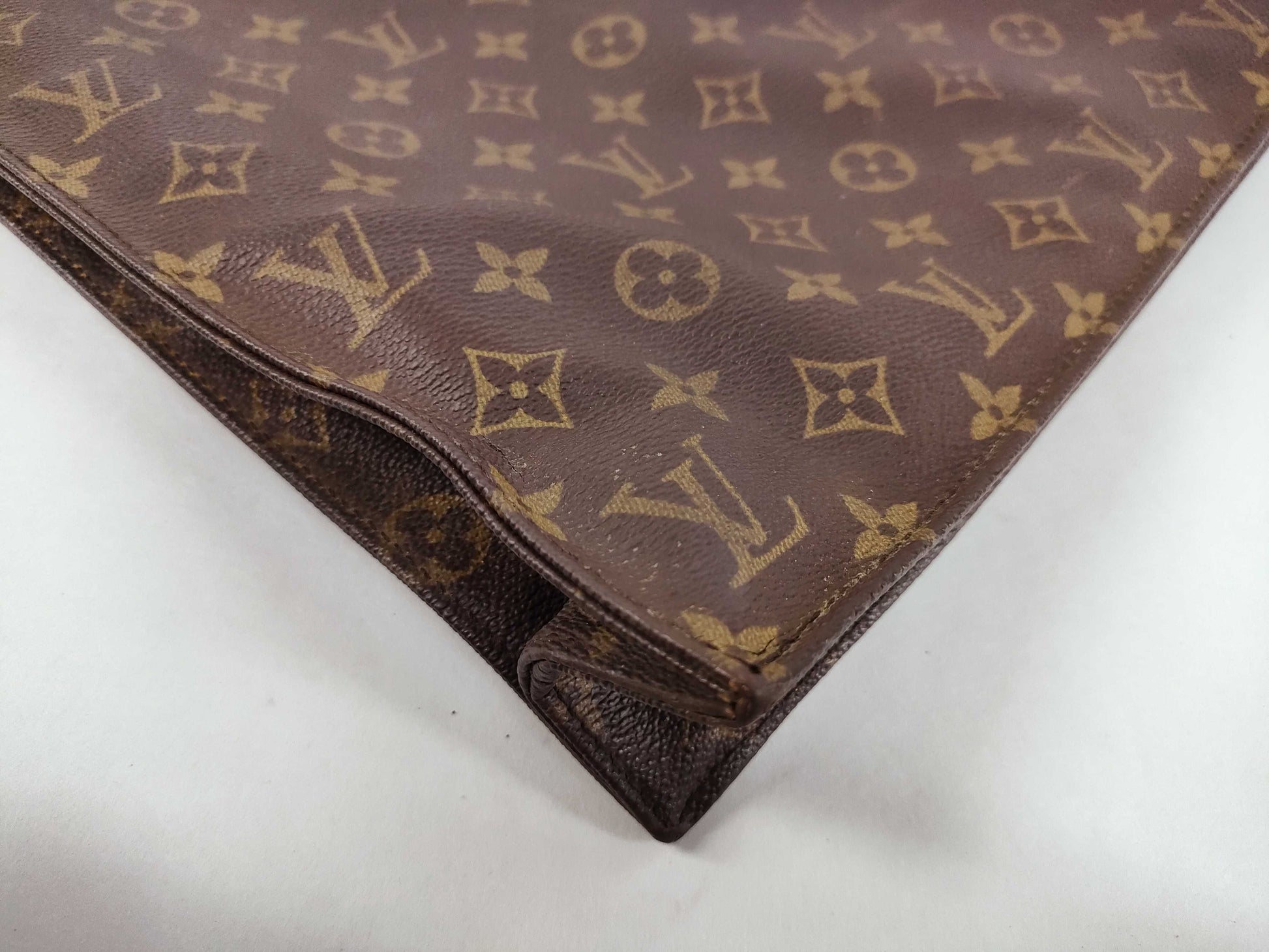 LOUIS VUITTON Monogram Louis Vuitton M51140 Sac Plat Tote Bag