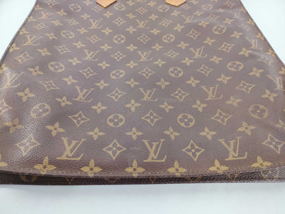 LOUIS VUITTON Monogram Louis Vuitton M51140 Sac Plat Tote Bag