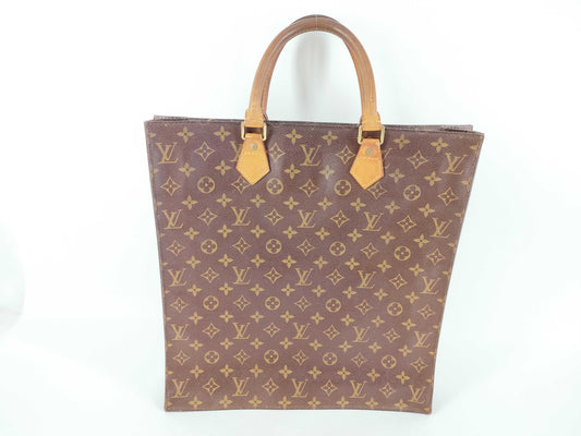 LOUIS VUITTON M51140 Monogram Louis Vuitton M51140 Sac Plat Tote Bag
