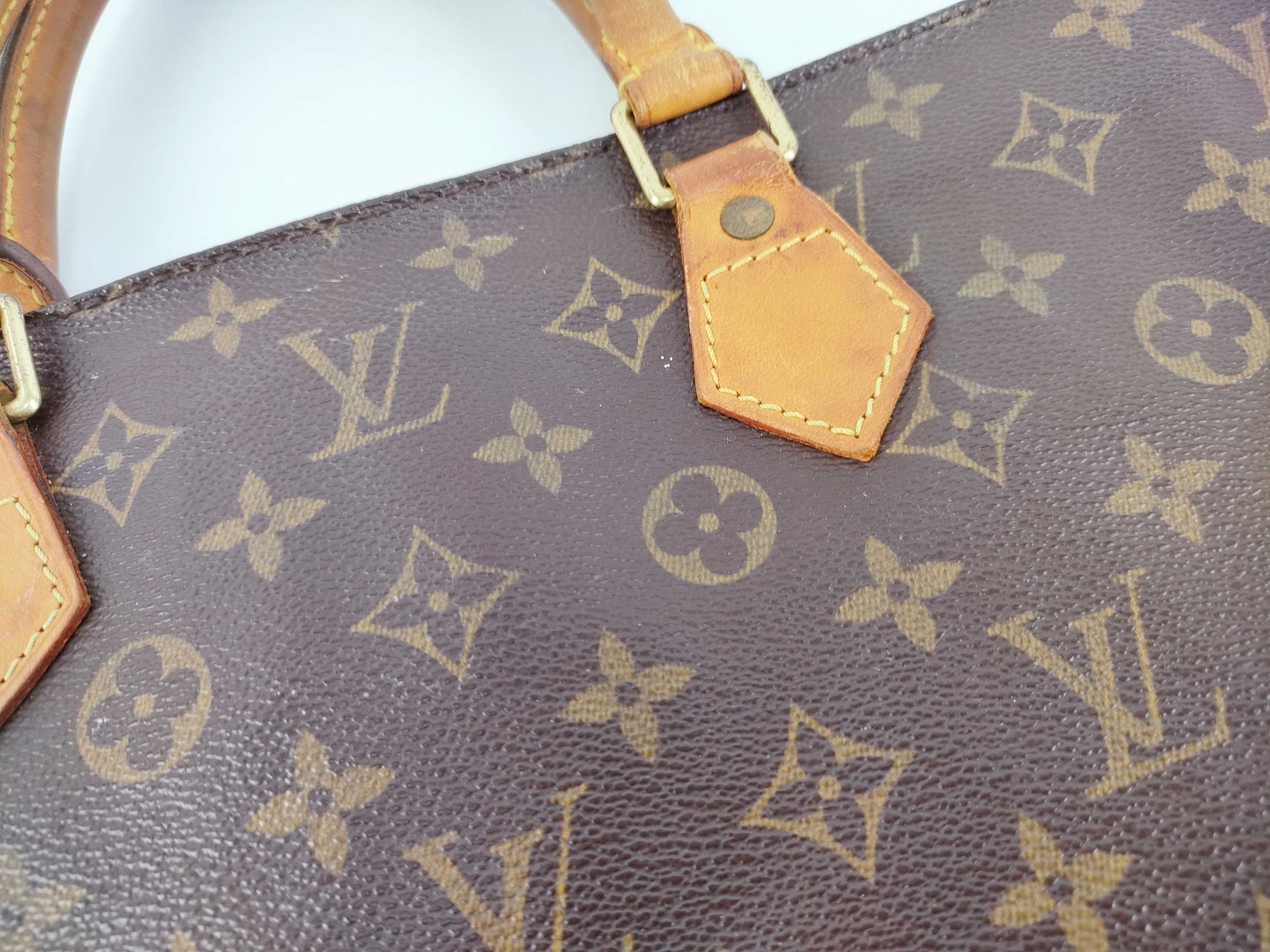 LOUIS VUITTON M51140 Monogram Louis Vuitton M51140 Sac Plat Tote Bag