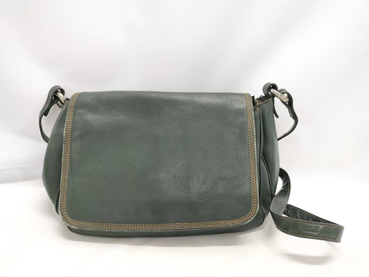 LOEWE Green Anagram Shoulder Bag