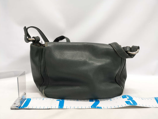 LOEWE Green Anagram Shoulder Bag
