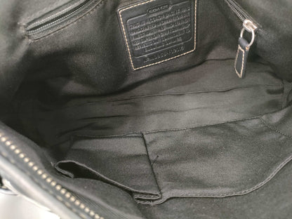 COACH Shoulder Bag Black Signature M0968-F07077 Shoulder Bag
