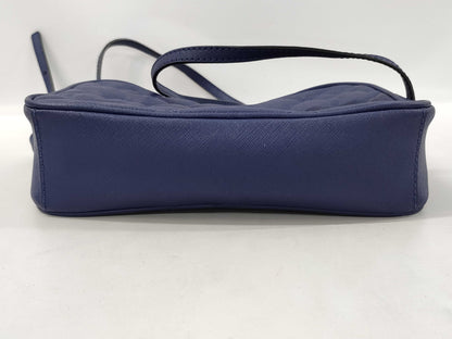 Michael Kors Quilted Matelasse Shoulder Bag in Blue