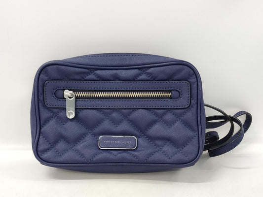 Michael Kors Quilted Matelasse Shoulder Bag in Blue