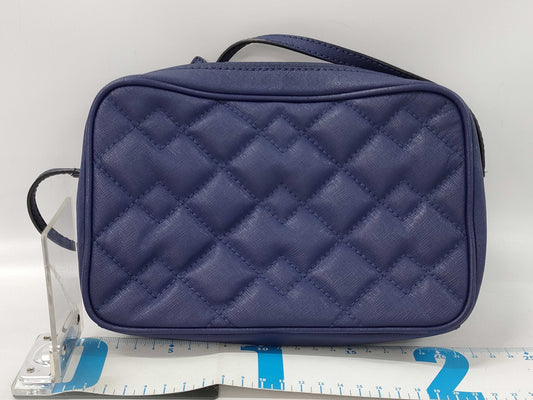 Michael Kors Quilted Matelasse Shoulder Bag in Blue