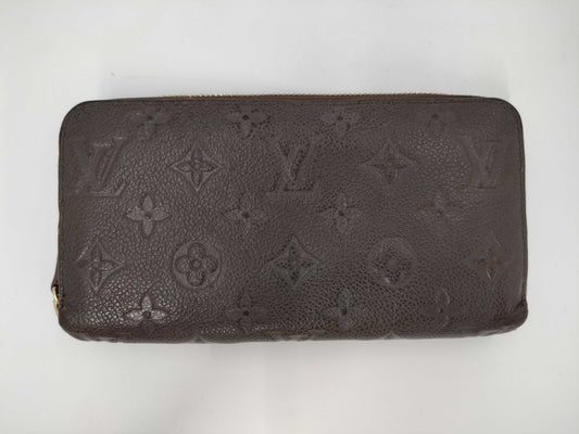 LOUIS VUITTON Monogram Empreinte Zippy Wallet Long Wallet