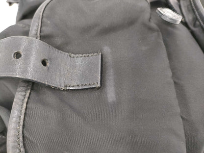 PRADA PRADA Nylon x Leather Backpack Rucksack