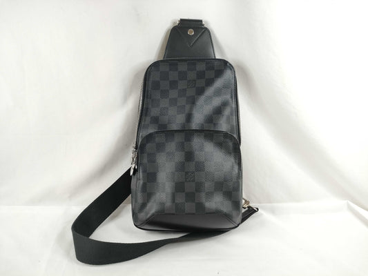 LOUIS VUITTON N41719 Damier Graphite Louis Vuitton Avenue Sling Bag N41719 Shoulder Bag
