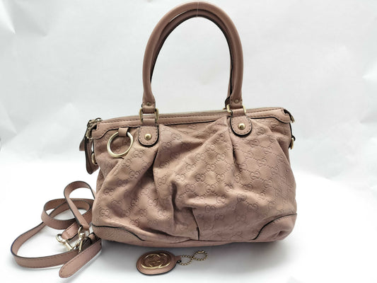 GUCCI Guccissima GUCCI Sukey Guccissima 247902 Handbag