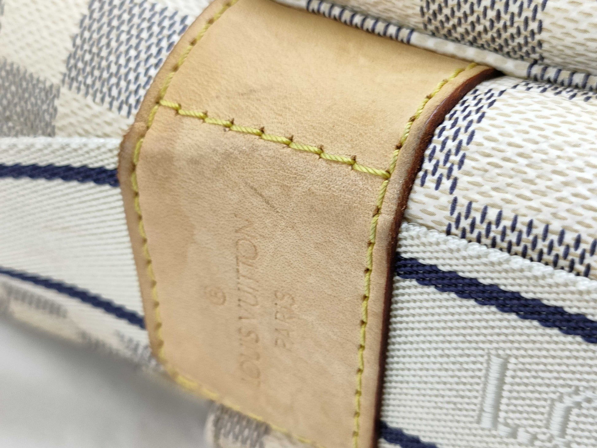 LOUIS VUITTON Damier Azur LOUIS VUITTON Naviglio N51189 Shoulder Bag