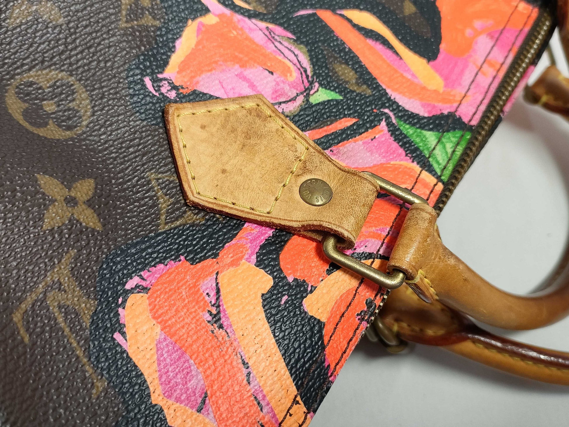 LOUIS VUITTON M48610 Monogram LOUIS VUITTON Monogram Rose Speedy 30 M48610 Handbag