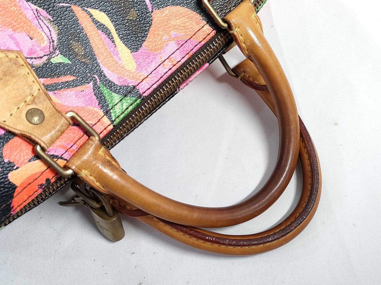LOUIS VUITTON M48610 Monogram LOUIS VUITTON Monogram Rose Speedy 30 M48610 Handbag