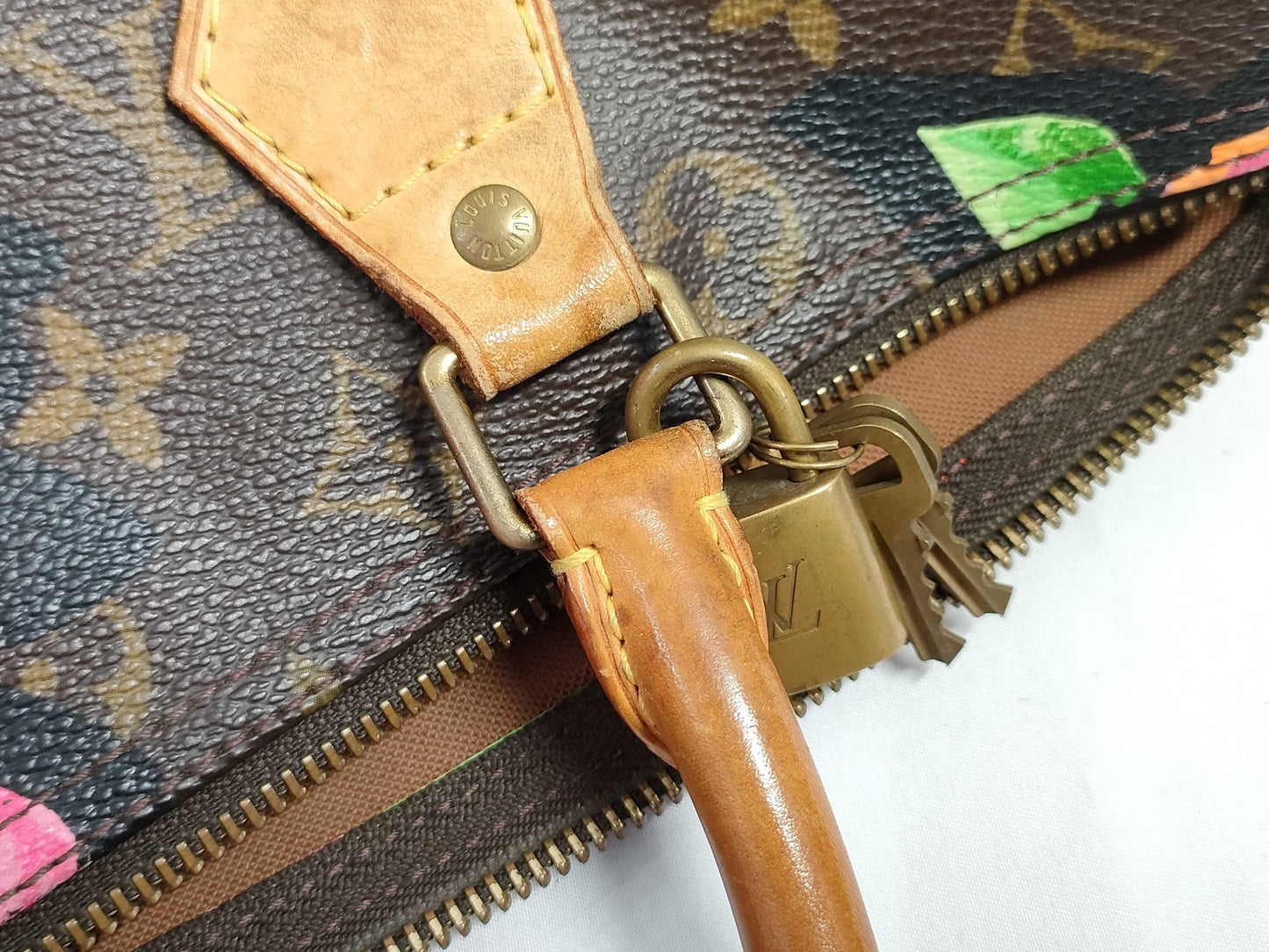 LOUIS VUITTON M48610 Monogram LOUIS VUITTON Monogram Rose Speedy 30 M48610 Handbag