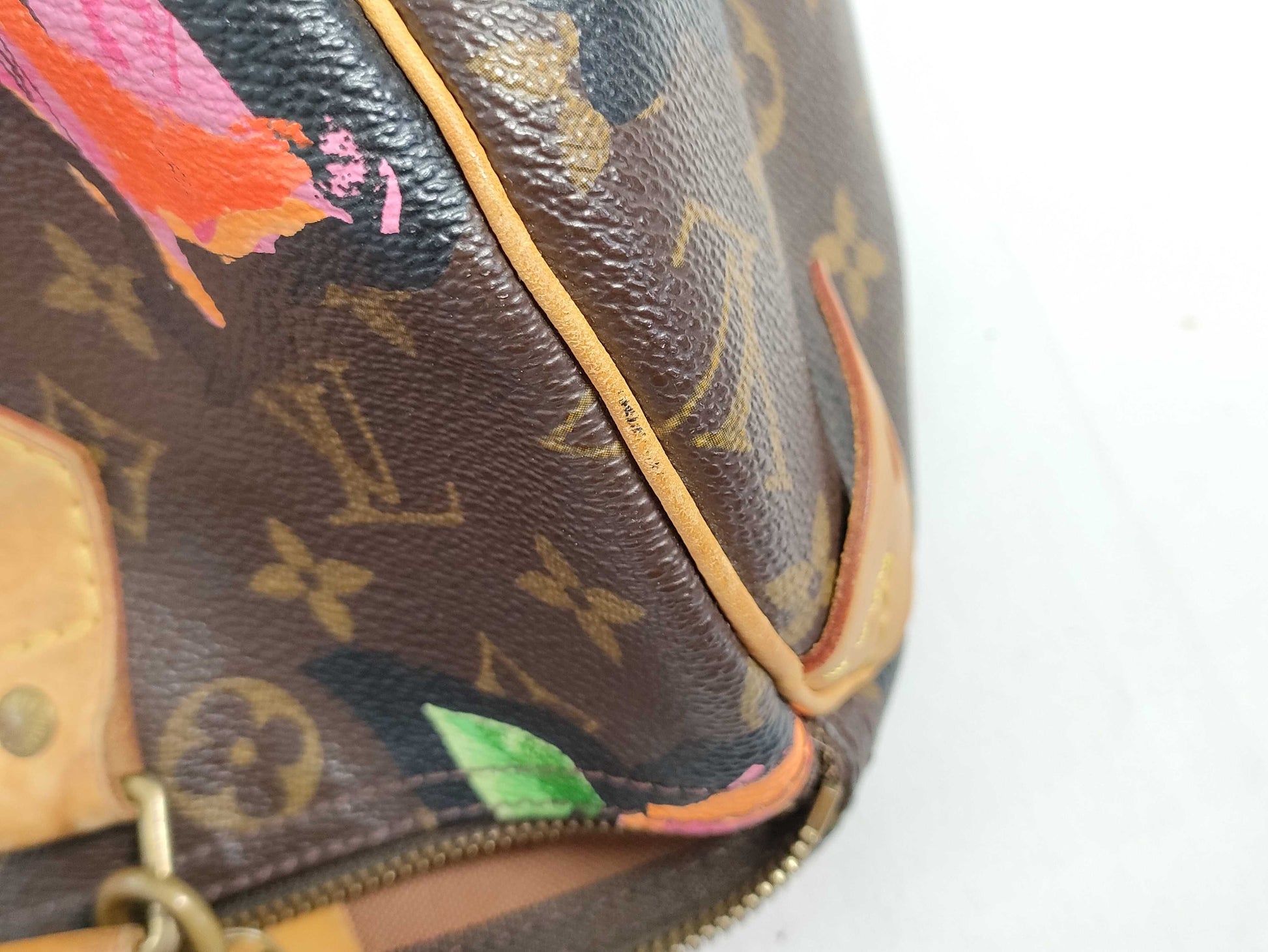 LOUIS VUITTON M48610 Monogram LOUIS VUITTON Monogram Rose Speedy 30 M48610 Handbag