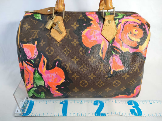 LOUIS VUITTON M48610 Monogram LOUIS VUITTON Monogram Rose Speedy 30 M48610 Handbag
