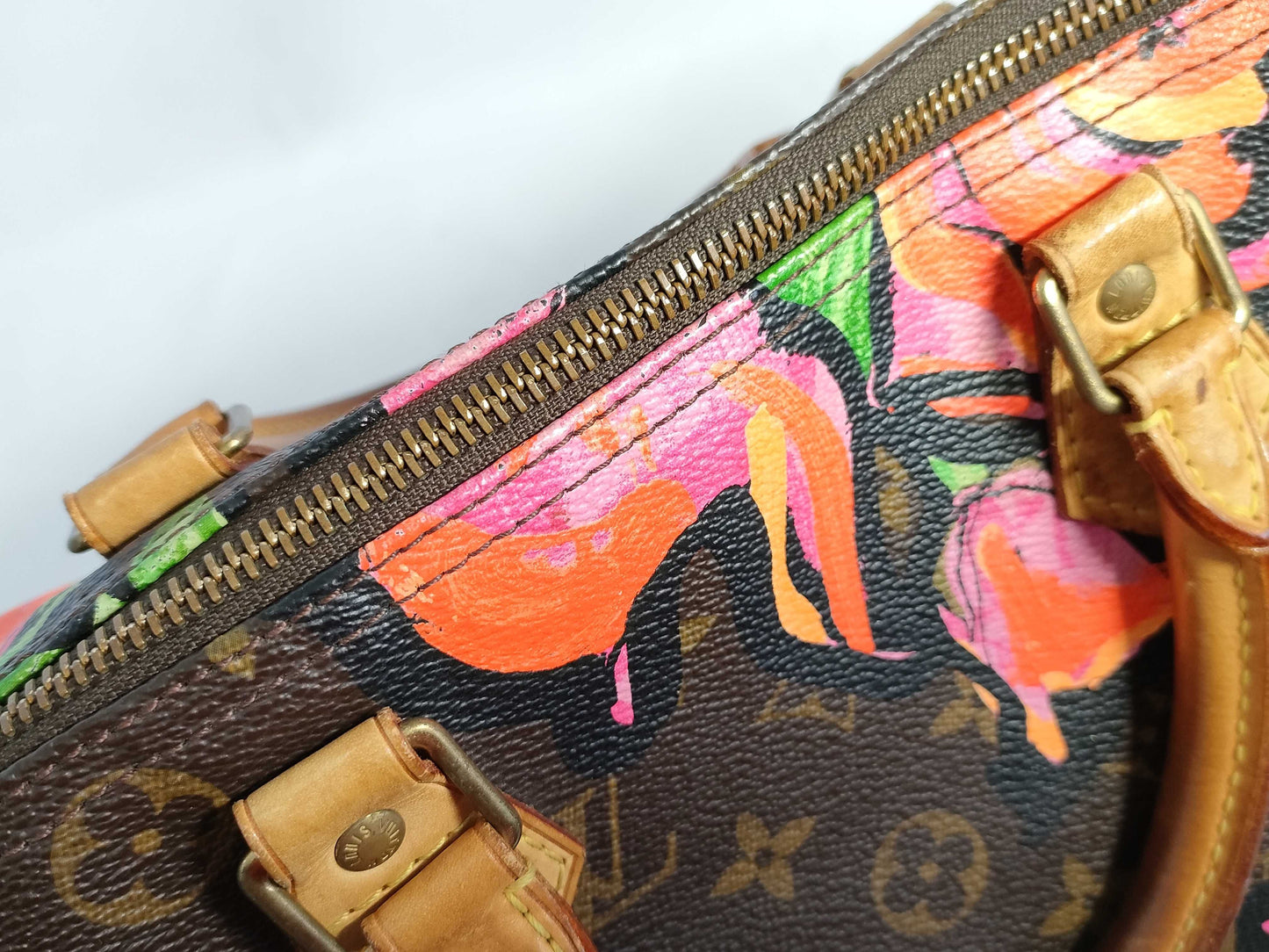 LOUIS VUITTON M48610 Monogram LOUIS VUITTON Monogram Rose Speedy 30 M48610 Handbag