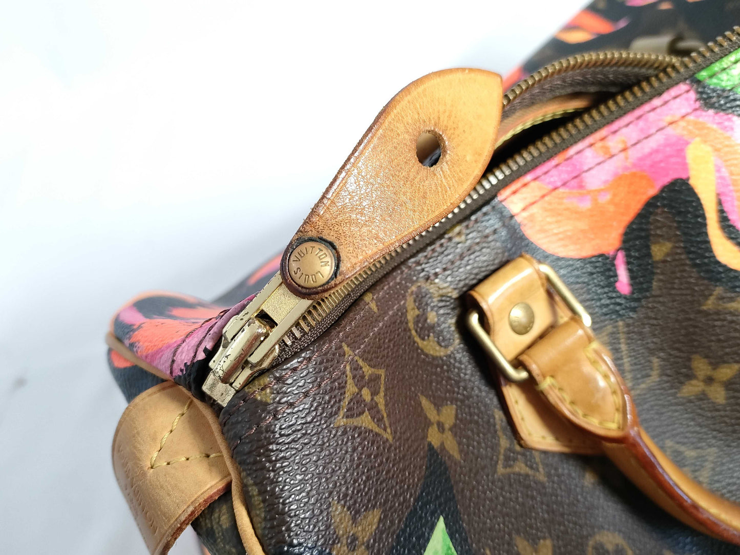 LOUIS VUITTON M48610 Monogram LOUIS VUITTON Monogram Rose Speedy 30 M48610 Handbag