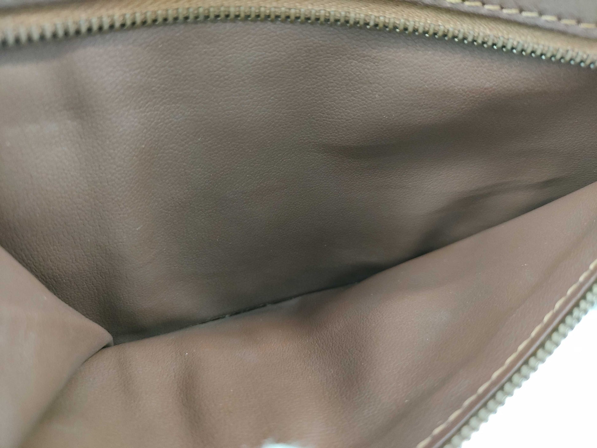 CELINE Denim Pouch Shoulder Bag