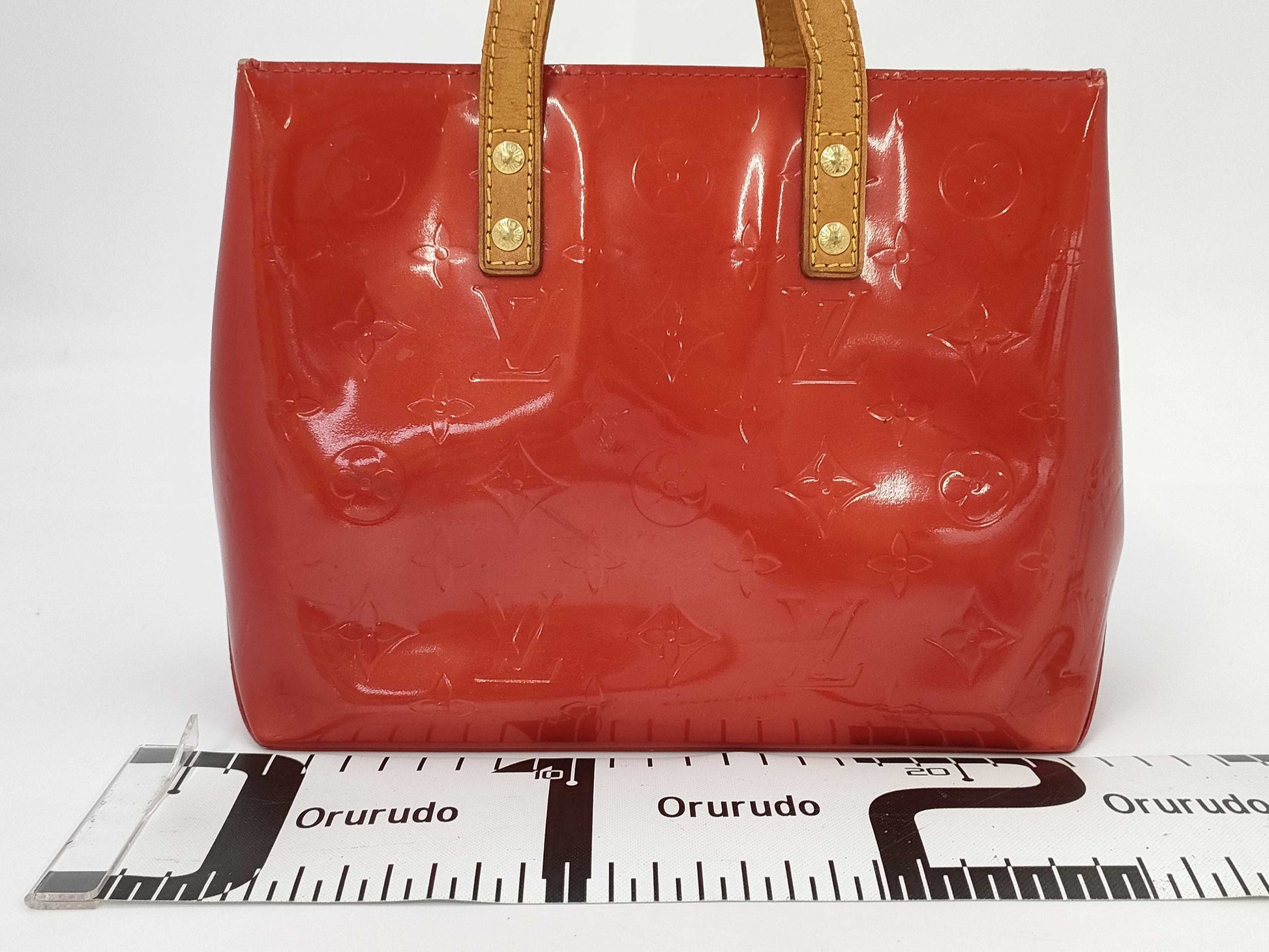 LOUIS VUITTON Vernis Houston M91121 Handbag
