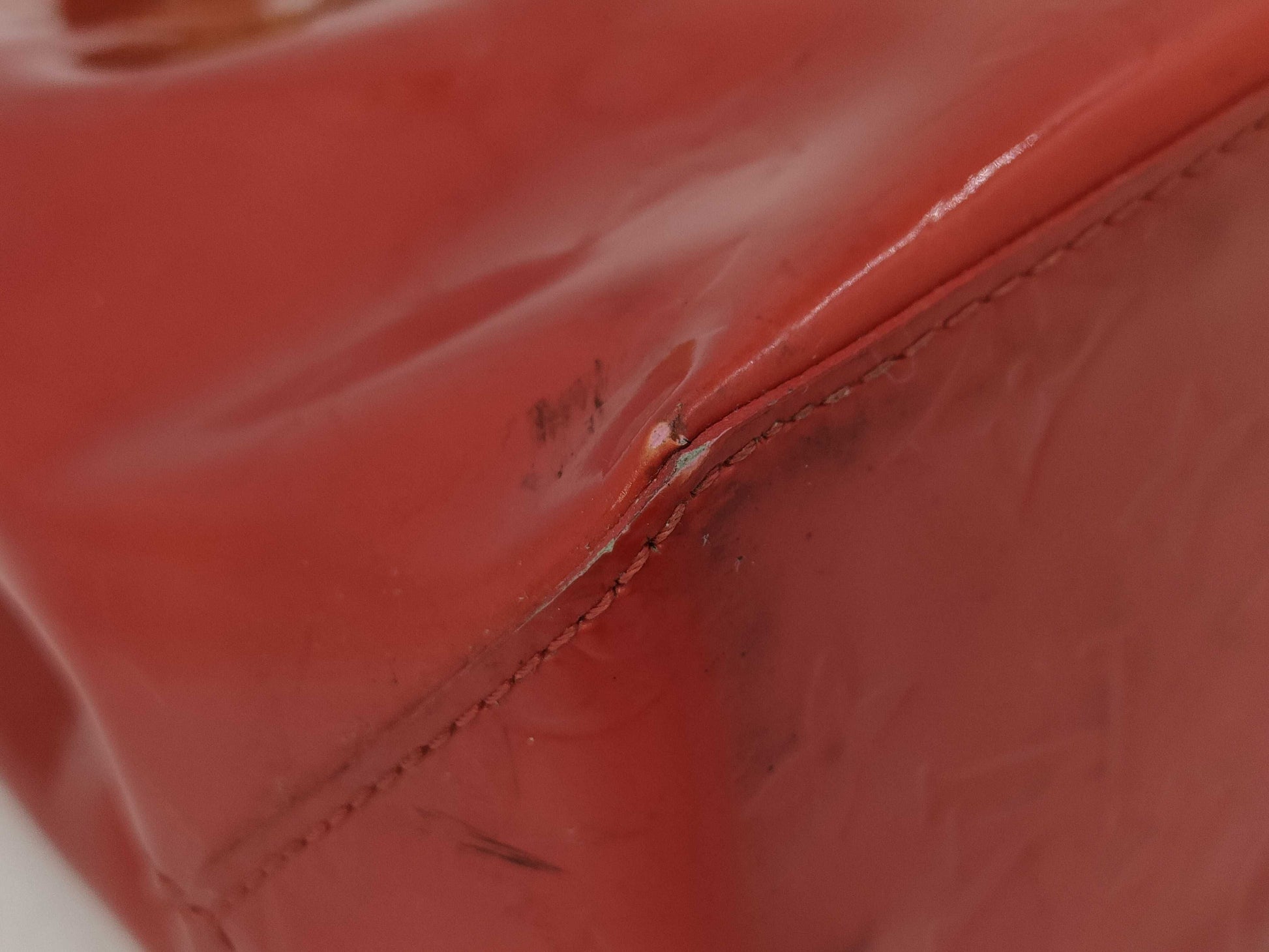 LOUIS VUITTON Vernis Houston M91121 Handbag