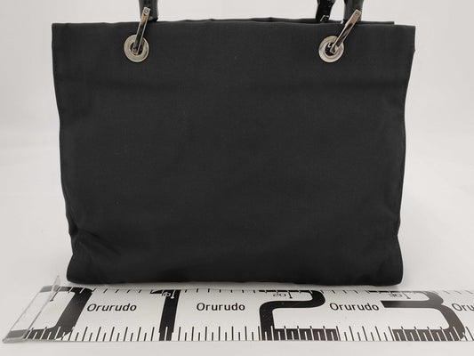 GUCCI Bamboo Hand Black Handbag