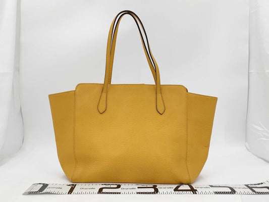 GUCCI Swing Yellow Tote Bag