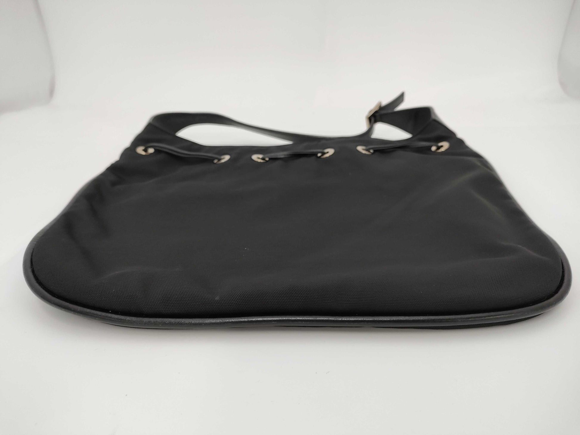 GUCCI Black Canvas Shoulder Bag