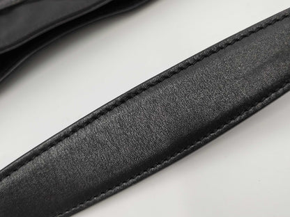 GUCCI Black Canvas Shoulder Bag