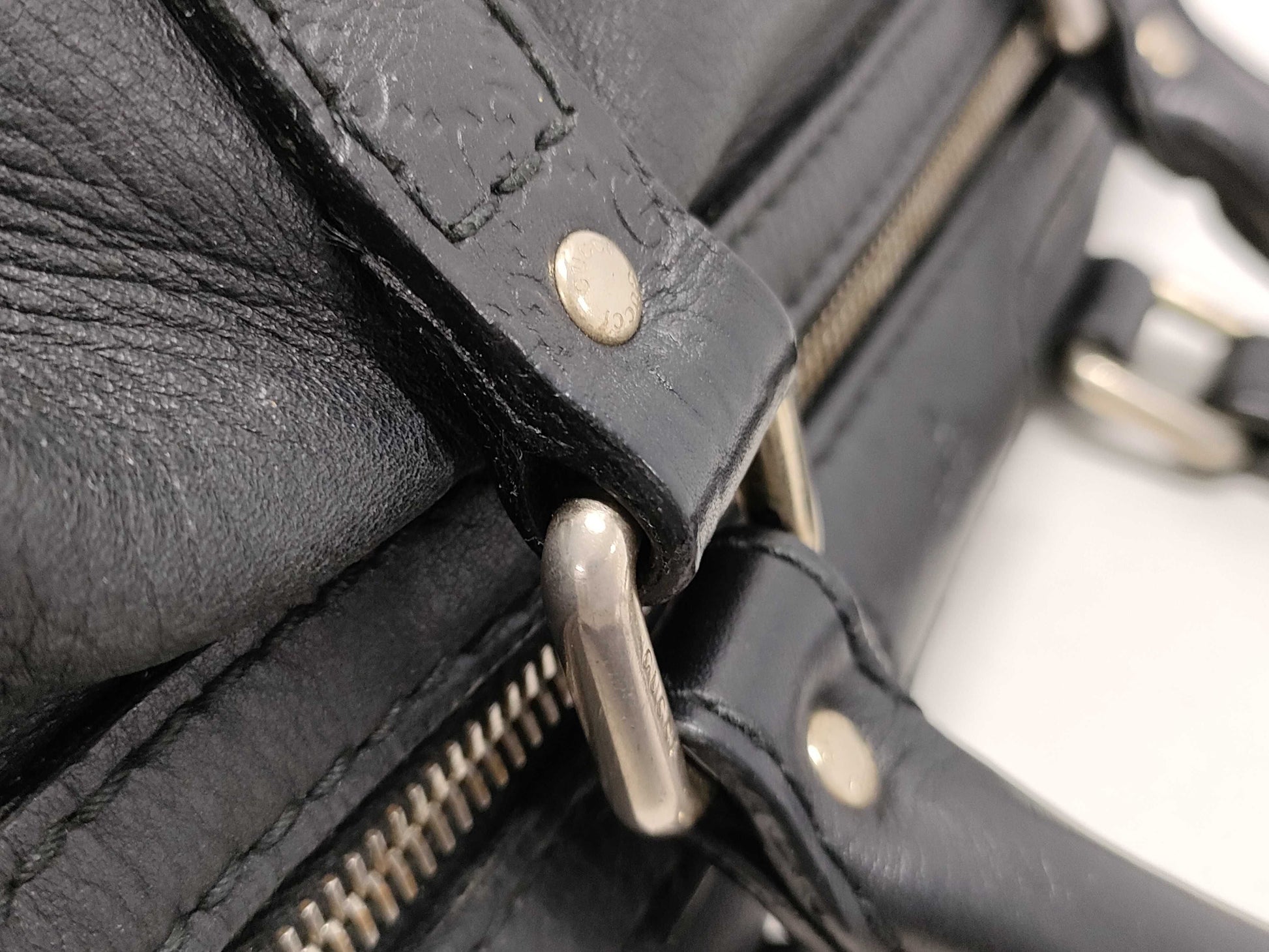 GUCCI 2-Way Boston Bag Handbag