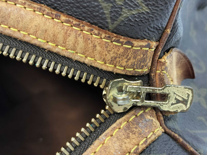 LOUIS VUITTON Monogram Sax Souple Boston Bag