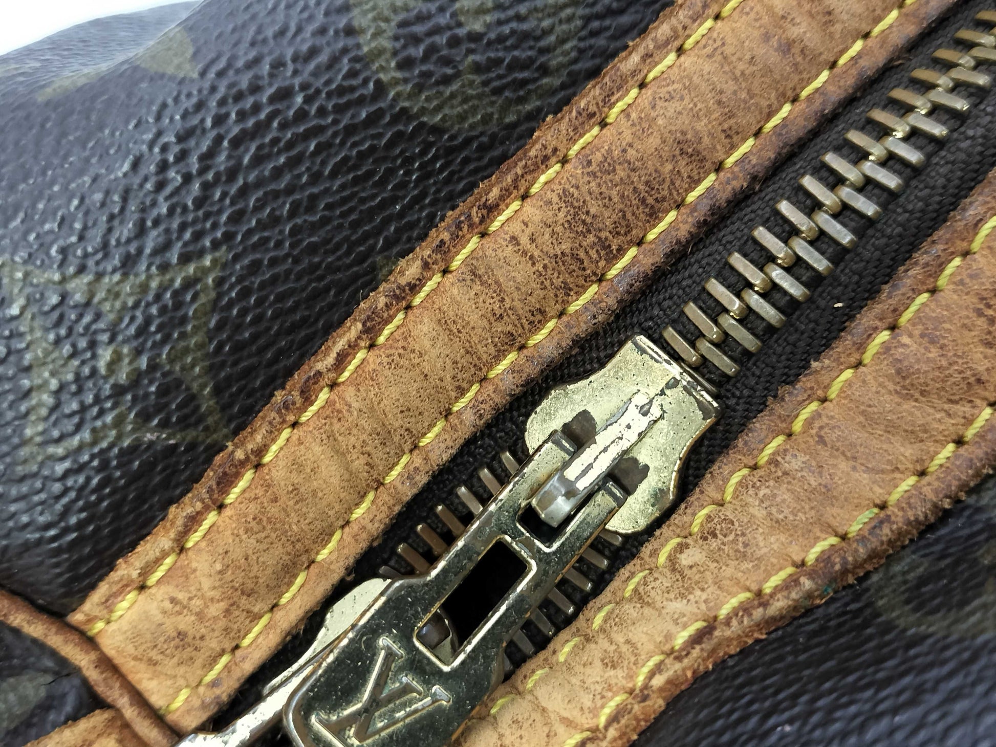 LOUIS VUITTON Monogram Sax Souple Boston Bag