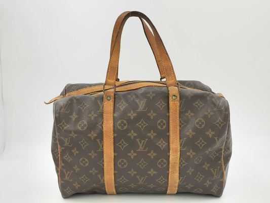 LOUIS VUITTON Monogram Sax Souple Boston Bag