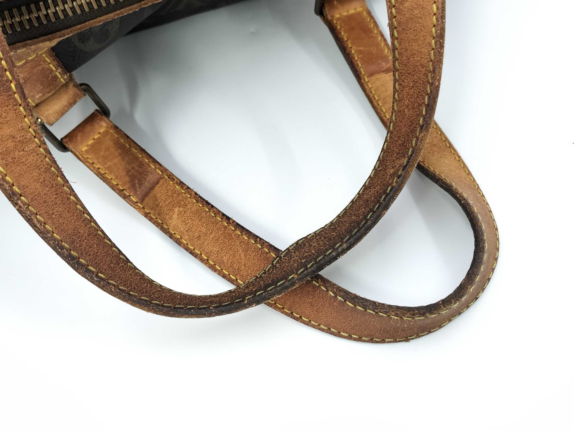 LOUIS VUITTON Monogram Sax Souple Boston Bag